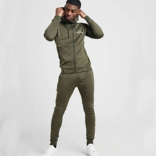 Gym Slim Fit Zipper Sweatsuits